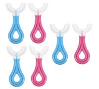 HEALLILY 6 Piezas En La Boca Cepillo De Dientes Niño Cepillo De Dientes Manual Herramientas De Masaje Enfermería Niño Cepillo De Dientes Herramienta De Limpieza Cuidado De La Boca Cepillo