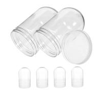 HEALLILY 6 Piezas Mini Foto Globo De Nieve Kit para Hacer Bolas De Nieve Globos De Nieve para Bola De Cristal Falsa Bola De Cristal De Halloween Transparent La Mascota