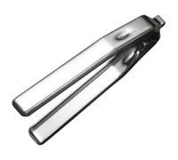 HEALLILY Abridor de Almejas de Cocina Portátil de Acero Inoxidable, Herramienta Multipropósito para Abrir Ostras y Mariscos Hogar o Exterior