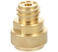 HEALLILY Adaptador profesional de agua de soda compatible con conector de cilindro Sodastream, válvula roscada portátil para acampar al aire libre, barbacoa, picnic