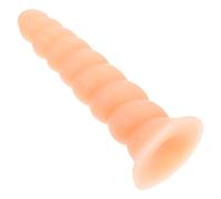 HEALLILY Anal Enchufe Trasero Placer Varita Vibrador Pene Vibrador Punto G Estimulador Pene Enchufe Trasero Masajeador Anal Juguete Sexual con Ventosa para Hombres Y Mujeres