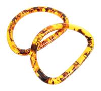 HEALLILY Asa para hacer bolsas de resina, 12 cm, 1 par, mango reemplazo para bolso de mano, ideal para DIY de purses con diseño natural