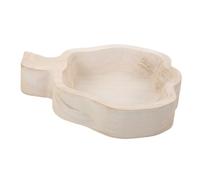 HEALLILY Bandeja de Madera para Aperitivos Forma de Calabaza Tablero Rústico para Charcutería Frutas Quesos y Snacks Bandeja Versátil para Cocina y Comedor Decoración Natural de Madera