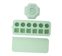 HEALLILY Bandeja de Silicona para Cubitos de Hielo 12 Compartimentos Mini, Diseño Compacto y Antigoteo, Apta para Lavavajillas, Adecuado para Fiestas de Verano