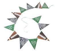 HEALLILY Banderines Ideales para Colgar Techo de Papel de Rugby Diseño Creativo y Único para Decoración de Fiesta de Cumpleaños en Cumpleaños de Bebés