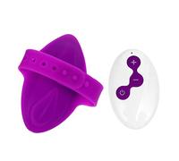 HEALLILY Bola de Masaje Usable Vibratoria Púrpura G Spot Ropa Interior Bragas Estimulador Clitorial Juguete para Mujeres Pareja de Placer Adulto