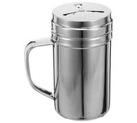 HEALLILY Botella de Condimento de Cocina de Acero Inoxidable con Asa Resistente, Tarro Portátil para Especias Adecuado para Barbacoa y Uso Versátil Hogar
