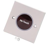 HEALLILY Botón de Salida sin Contacto Plástico Resistente Tecnología de Inducción para Apertura de Puerta Adecuado para Oficinas y Sistemas de Control de Acceso