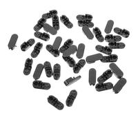 HEALLILY Conectores de Cadena de Cuentas Fácil Instalación Material Pom en Negro Kit de 20 para Persianas Verticales para Cocina y Cuarto de Juegos Infantiles