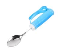 HEALLILY Cuchara adaptativa ponderada para ancianos, diseño de agitación para autoalimentación, agarre ergonómico para adultos discapacitados, vajilla multifuncional para una mayor independencia de la