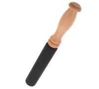 HEALLILY Cuenco budista tibetano con mazo de madera recubierto de PU, accesorios para percusión manual, apto para sesiones de meditación y relajación con estilo nepalés