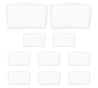 HEALLILY de Puntas de Goma Ligeras y Resistentes 10 Piezas para Alicates de Vidrio Ideales para Proteger Vidrio en Obras y Escenas de Rotura