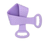 HEALLILY Depurador Corporal De Silicona Depurador De Bañera Cepillo Corporal De Silicona Ducha Almohadilla De Silicona Esponja Vegetal Depurador De Espalda Correa Exfoliante De Baño Toalla