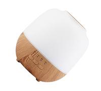 HEALLILY Difusor de Aceite Esencial Diseño de Grano de Madera Humidificador de Niebla Fresca Rociador de Agua para El Hogar Dormitorio Yoga Spa (120Ml)