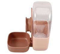 HEALLILY Dispensador de Agua Diseño Único Que Previene Derrames de 800ml Colgante Material Pet y Hips Espacio Entre 2.5-6cm para Perros Adecuado para Jaulas