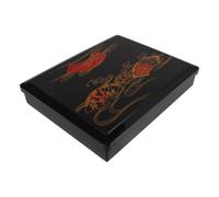 HEALLILY Fiambrera Bento Reutilizable de Seis Compartimentos Estilo Japonés para Oficina Diseño Multifuncional y Apariencia Elegante