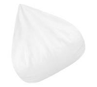 HEALLILY Funda de 70x80cm de Interior, Blanco Tejido Sofá Perezoso Ligera Soporte de Alta Resiliencia Bolsa Extraíble Adecuado para Oficina Lectura