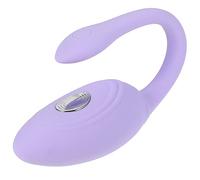 HEALLILY Huevo de Inalámbrico con Control Remoto Bola de Kegel de Silicona a Prueba de Agua Vibrador de Carga Vagina Estimulador Masturbadores Juguete Sexual para Mujeres Púrpura