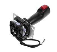HEALLILY Joystick de Vuelo Botones Palanca de Vuelo Aleación de Aluminio y Pvc Vibración Control Preciso Instalación Fácil Accesorios para de Juego