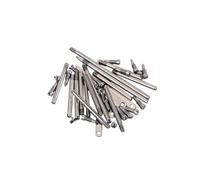 HEALLILY Juego de 41 Tornillos de Reparación para Saxofón de Metal Color Plata Resortes Planos y Varillas, Adecuado para Mantenimiento DIY de Instrumentos de Viento