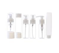 HEALLILY Juego de 8 Botellas de Maquillaje Vacías para Viaje Pulverizador de Perfume y Rociador de Agua, Material Petg y Pp, Fácil de Usar y Ahorro