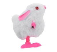 HEALLILY Juguete De Conejo Saltarín De Pascua Peluche Interactivo Mecanismo De Cuerda Para Niño Niña Caza De Huevos De Pascua