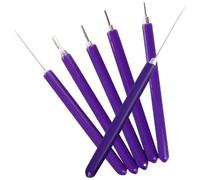 HEALLILY Kit de Herramientas de Acero Inoxidable para Filigrana de Papel 6 Piezas Incluye Bolígrafos de Diferentes Tamaños para Quilling y Decoración para Scrapbooking