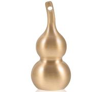 HEALLILY latón buena suerte wu lou hu lu calabaza feng shui colgante para regalos de inauguración grande