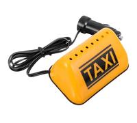 HEALLILY Luz de Techo de Coche para Taxi Señal Luminosa LED Amarilla, Lámpara de Plástico Adhesivo para Mayor Seguridad Retraso en Iluminación