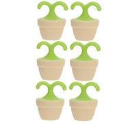 HEALLILY Masajeador De Bolas De Rodillos De 6 Piezas Herramientas De Madera Masajeadores De Pies Guantes De Yoga Rodillo De Pie Masajeadores De Mano Rodillo De Acupresión Para Pies