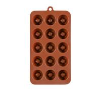 HEALLILY Molde de Silicona para Chocolate 15 Cavidades de Forma Irregular, Reciclable y Fácil de Limpiar, Adecuado para DIY y Repostería en Compromisos