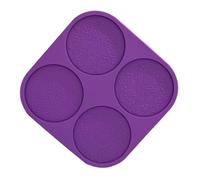 HEALLILY Molde de Silicona para Posavasos Redondos con Patrón Mandala Molde Resistente y Reutilizable para Manualidades DIY Fácil de Desmoldar y Limpiar para Hacer Posavasos Decorativos