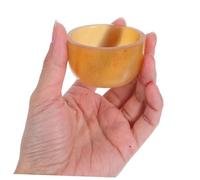 HEALLILY Natural Goat Horn Mug Polished Tibetan Handicraft Cup For Tea And Wine Cultural Home Decor Unique High Altitude Tableware Versatile Practical Use