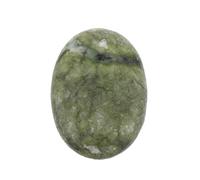 HEALLILY Olivine Energy Stone Scrapping Tablero de Masaje Absorbiendo Aceite Esencial Piedra Músculo Raspador Masajes Masaje Piedras Para Piel Mano Muñeca Suministros De Pie
