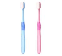 HEALLILY Oral Chair 2Pcs Extra Soft Bristles Toothbrush Soft Oral Care Tools Teeth Cleaning Brush for Men Women Kids