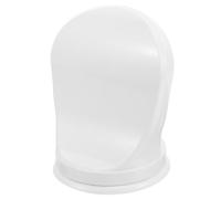 HEALLILY Reposapiés y para Auxiliar de Antideslizante Pedal Ducha Plástico Blanco Ajustable Seguro y Cómodo para Baño