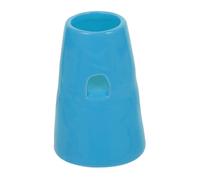 HEALLILY Soporte de Cerámica y Diseño Azul para Botella de Agua de Función Antideslizante Adecuado para Dispensar Agua a Hámsters y Roedores