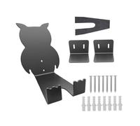 HEALLILY Soporte para Bicicletas de Pared Diseño de Búho Expositor Resistente para Garaje y Cobertizo Compatible Bicicletas Plegables de Montaña y Carretera Material Ecológico Duradero