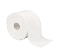 HEALLILY Toallitas Desechables de Tela No Tejida de 18m Doble Rejilla Toalla White Rollo para Limpieza Facial y Maquillaje para Cuidado