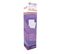 Healqu | Almohadillas de gasa no tejidas, bolsa de 200 almohadillas de gasa 2x2, esponjas quirúrgicas no estériles de 4 capas, esponjas de gasa médica superabsorbentes para vendar heridas