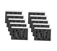 HEALSOPTHY 10 Piezas Pegatinas de Teclado Portátil Unidades Laminadas Vinilo Autoadhesivas Atajos Esenciales Removibles para Ordenador Portátil Productividad Mejorada