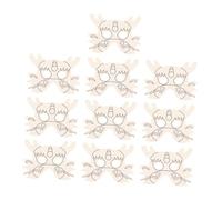 HEALSOPTHY 10 Unidades Máscaras de Papel Blancas para Pintar DIY Set Creativo para Material Artístico Duradero para Dibujo y Coloreado Máscara de Dragón para Decorar y Pintar