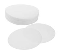 HEALSOPTHY 100 piezas Papel de Filtro Cualitativo Flujo Unidades Discos para Laboratorio Química