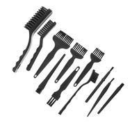 HEALSOPTHY 11 Piezas Kit de Cepillos Antiestáticos para Limpieza de Teclado y Dispositivos Electrónicos Cepillos de Precisión para Polvo Ordenador y Accesorios Portátil y Versátil para