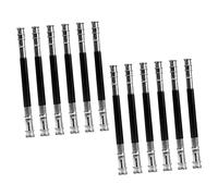 HEALSOPTHY 12 piezas Extensores de Lápices de Inoxidable Doble Punta Soporte Ergonómico para Alargar Lápices Cortos Kit para Dibujo y Escritura Escolar
