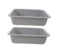HEALSOPTHY 2 Piezas Accesorios de Cocina Simulada para Fregadero de Seguro de Plástico Abs sin Bordes Afilados Fácil Limpieza Desarrollo Cognitivo y Habilidades Sociales para Niñas