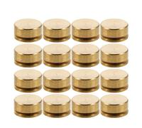 HEALSOPTHY 20 Piezas de Mini Rodamientos Giratorios de Aleación Dorada para Proyectos DIY Alta Velocidad de Rotación, Base Giratoria para Pinzas de Cabello y Decoración de Uñas