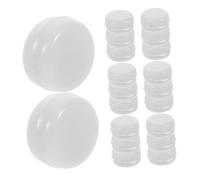 HEALSOPTHY 20 Piezas Inserciones de Sonajero Planas para Juguetes de Niña Repuestos de Plástico para Hacer Ruido Compatibles con Animales de Peluche y Proyectos DIY de Reparación