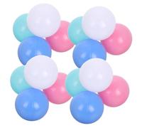 HEALSOPTHY 200 Bolas de Plástico Redondas para Piscina de Bolas, Coloridas para Niños, Diseño Creativo y Juego Versátil en Parques Infantiles y Espacios Interiores