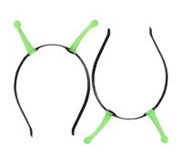 HEALSOPTHY 2piezas Diadema De Antena Alienígena Brillante Para Halloween y Fiestas De Cosplay Accesorios Divertidos Para Adultos Para Eventos Temáticos